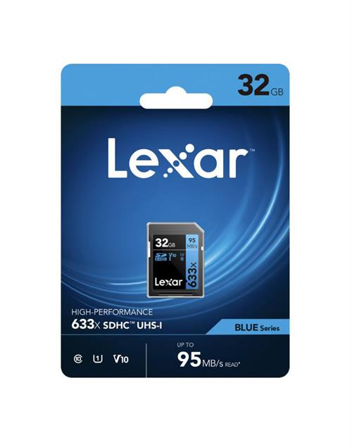 Lexar Prof 32 GB 633 X SDHC